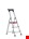 Altrex huishoudtrap - Double Decker - D803 - max. werkhoogte 2,60 m - 1 x 3 treden