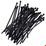 Bundelbanden 355 x 4.5mm (100x) Ty-Fit zwart