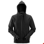 Snickers Workwear 2890 Hoodie met volledige rits zwart - maat XXL