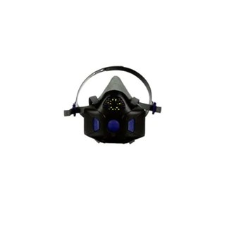 3M™ Secure Click™ halfgelaatmasker herbruikbaar met spraakmembraam - HF-803SD - LARGE