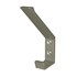 Hermeta hoed+jashaak - aluminium champagnekleur - enkel 76 mm - bandmodel - 0138-02