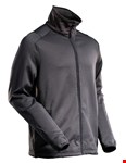 MASCOT Customized Fleecetrui rits - 22585-608 - zwart - maat M