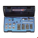 GEDORE schroefdraadsnijset voor binnen- / buitendraad M3-M6 - 10-delig