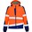 Opsial Softshell jas oranje-marineblauw High-Visibility - maat XXL