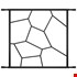 SecuBar Siertralie Deco 1 - Op het kozijn - Blackline - 540x525mm