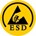 Elten werkschoenen  - MALVIN  - ESD S3 - blauw - maat 41 - hoog
