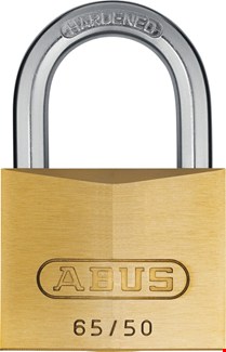 ABUS cilinder hangslot 65/50 - 50mm - gelijksluitend op nr. KA0502
