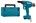 Makita accu blindklinknageltang - DRV250ZJ - 18V -  t/m 6,4 mm - excl. accu's en lader - in Mbox