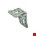 Gebr. Bodegraven XL-hoekanker - 75x150mm - 70x5mm - verzinkt - 073150.B001+barcode