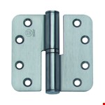 BSW kogelstiftpaumelle - BB 807 GV RD - 89x89x3 mm - draairichting 1 - afgeronde hoeken - gegalvaniseerd