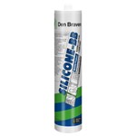 Zwaluw Silicone-BB + Sanitary - siliconenkit - 310 ml koker - grijs