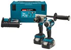 Makita accu combiset  - boren/(slag)schroeven - DLX2432TJ - 18V - 2x5.0 Ah accu en snellader - in Mbox