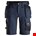 Snickers Workwear 6141 Korte broek met holsterzakken blauw/zwart - maat 48