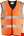 INUTEQ BODYCOOL 2BSAFE koelvest oranje - maat M