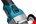 Makita haakse accu slijpmachine - GA005GZ - 40V Max - 125mm - excl. accu en lader - met vastzetschakelaar - in doos