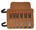 Bahco steekbeitelset - ergonomisch - 6-delig - 6-32 mm - lederen foedraal - 434-S6-LR