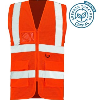 Opsial JULIUS OGT veiligheidsvest oranje High Visibility - maat M