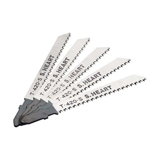 S-Heart decoupeerzaagbladen [5x] - 420S - voor Trespa®