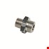 Legris - dubbele nippel - 1/4" x 1/4" - BSPP/BSPT -  0192 13 13