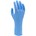 Showa 7585PF 100% nitril wegwerphandschoen (50x) blauw maat XL