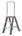 Altrex dubbel oploopbare trap - Falco - FDO 3 - max. werkhoogte 2,70 m - 2 x 3 treden