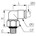 Legris  - Inschroefkoppeling oscillerend - haaks - 8 mm x 1/4" - BSPP - 3189 08 13