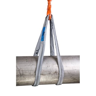 REMA  rondstrop - polyester - 0,5 m - 4000 kg - s5-pe - grijs - 1306000