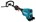 Makita DUX60ZX10 accu combisysteem 2x18V excl. accu en lader - incl. 1912T8-8, 191T38-7 en 191E24-8