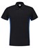 Tricorp Workwear 202002 Bi-color unisex poloshirt Marine blauw Koningsblauw XL