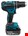 Makita accu klopboor-schroefmachine - DHP485RF3J - 18V - 3x3.0 Ah accu en snellader - in Mbox