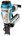 Makita nietmachine - 8 bar - wide crown - met olie - in doos