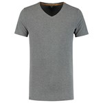 Tricorp T-Shirt V-hals heren - Premium - 104003 - steen grijs - M