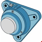 SKF flenslagerhuis driehoek fnl 506 a skf