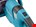 Makita accu heggenschaar - DUH651Z - 2x18V - 65cm - excl. accu en lader - in doos