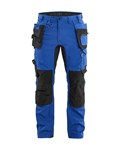 Blåkläder 1750 werkbroek 2-weg stretch - blauw/zwart maat 58