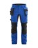 Blåkläder 1750 werkbroek 2-weg stretch - blauw/zwart maat 58