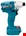 Makita instelbare slagschroevendraaier - DTDA100Z - 14,4 V - 95 Nm - excl. accu en lader - in doos