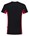 Tricorp T-shirt Bi-Color - Workwear - 102002 - zwart/rood - maat XXL