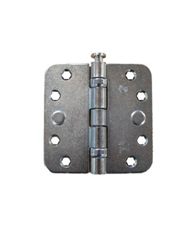 BSW kogellagerscharnier - afgeronde hoek - gegalvaniseerd - 89x89 mm - RD BB 802 GV 