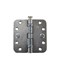 BSW kogellagerscharnier - afgeronde hoek - gegalvaniseerd - 89x89 mm - RD BB 802 GV 