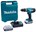 Makita klopboor-/schroefmachine - HP488DWAE - 18 V - 2x2,0 Ah accu en lader - in koffer