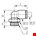 Legris  - inschroefkoppeling - haaks - 8 mm x 3/8" - BSPP - 3199 08 17