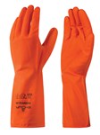 Showa werkhandschoenen - 707HVO - Hybrid Nitrile fluor oranje - maat 7