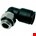 Legris  - inschroefkoppeling - haaks - 4 mm x 1/4" - BSPP - 3199 04 13