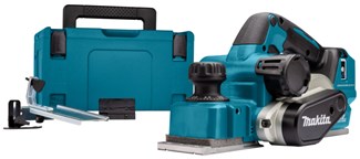 Makita accu schaafmachine - DKP181ZJ - 18V - 82 mm - excl. accu en lader - in Mbox