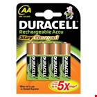 Duracell batterijen mignon-penlite (4x)- 1.2V oplaadbaar - HR6/AA