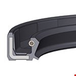 Oliekeerring - din 3760 - as 45 x 65 x 10 -stoflip