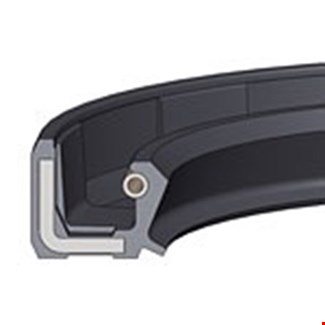 Oliekeerring - din 3760 - as 45 x 65 x 10 -stoflip
