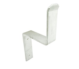 Gebr. Bodegraven zware deurbalkhaak - max. 125x125mm - 45x6mm - verzinkt - 714907.B001+barcode