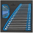 GEDORE ringsteeksleutelset - check-tool-module - 6-22mm